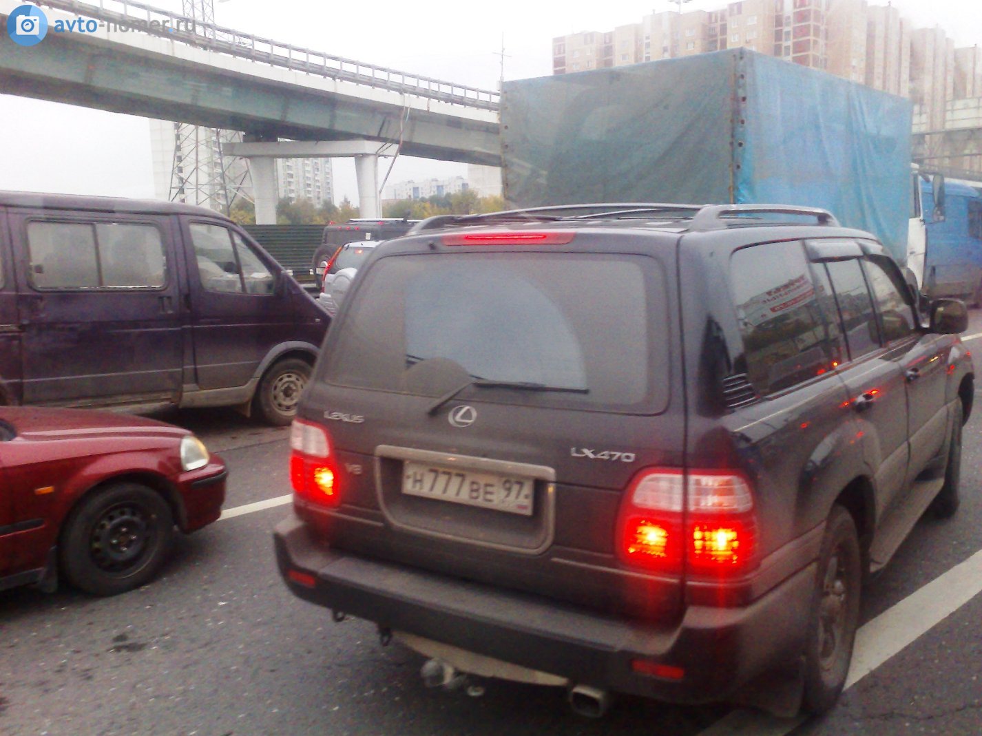 н 777 ве 97, Lexus LX 2nd gen (J100), 1998–2007