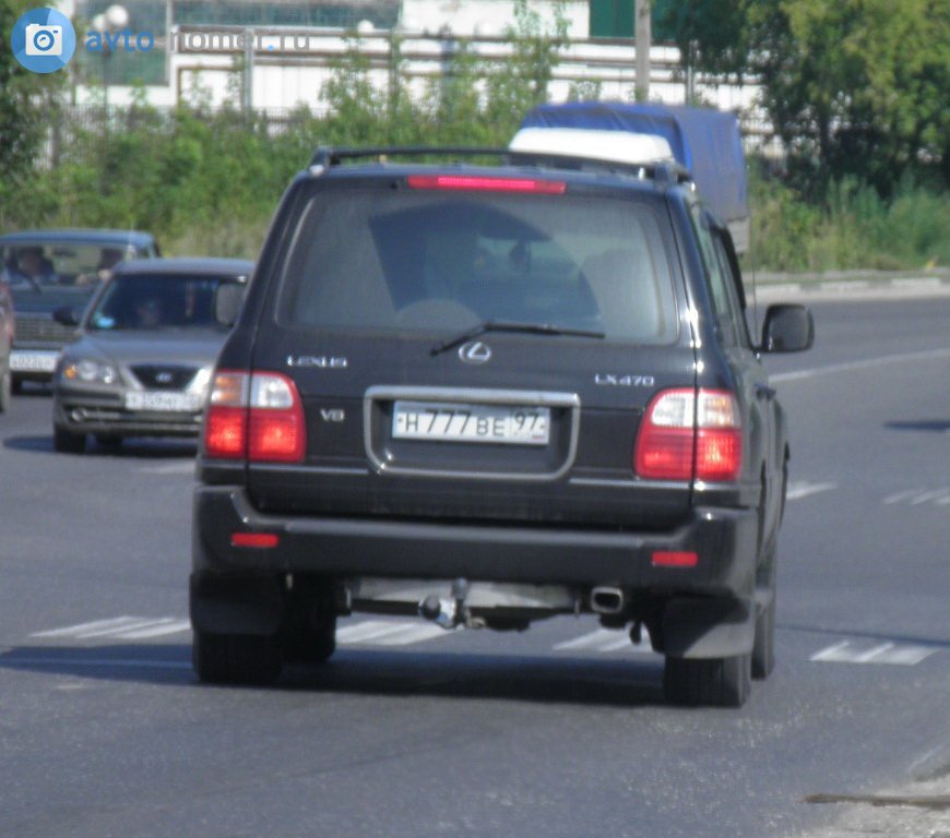 н 777 ве 97, Lexus LX 