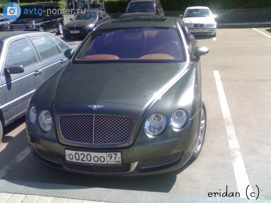 о 020 оо 97, Bentley Continental 4th gen Flying Spur, 2005–2013