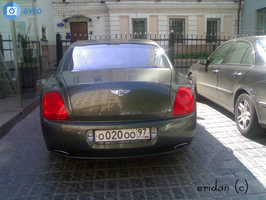 о 020 оо 97, Bentley Continental 4th gen Flying Spur, 2005–2013