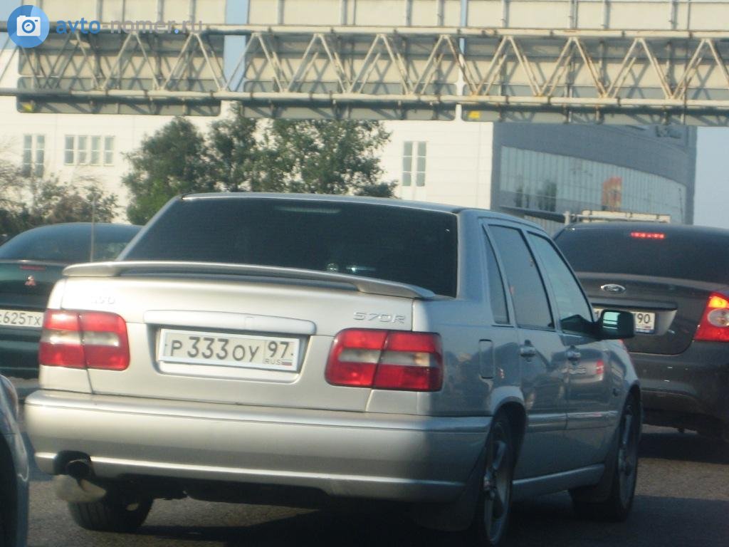 р 333 оу 97, Volvo S70 1st gen (874), 1997–2000
