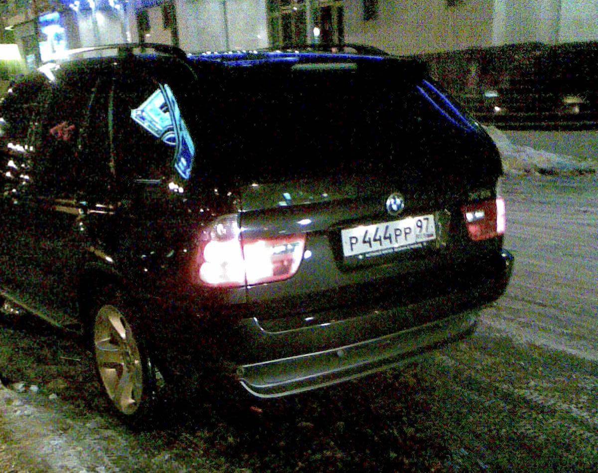 р 444 рр 97, BMW X5 1st gen (E53), 1999–2006