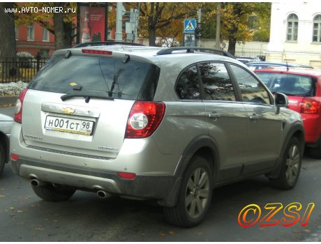 н001ст98, Chevrolet Captiva