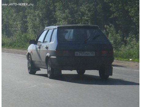 н755мн98, Lada (VAZ) 2109