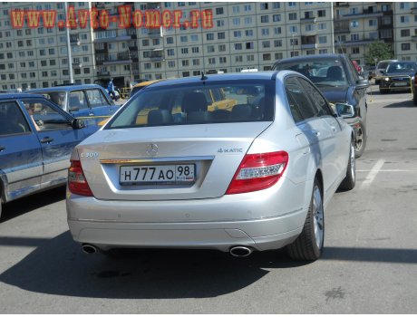 н777ао98, Mercedes-Benz C-Klasse