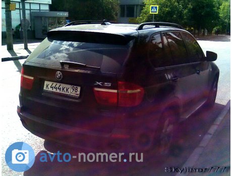 к444кк98, BMW X5
