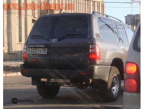 к222ту98, Toyota Land Cruiser