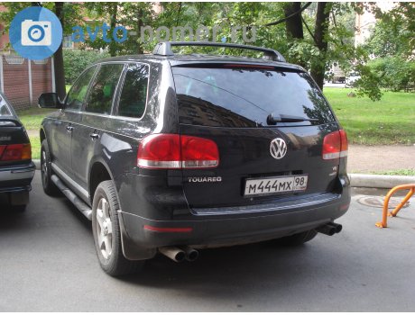 м444мх98, Volkswagen Touareg