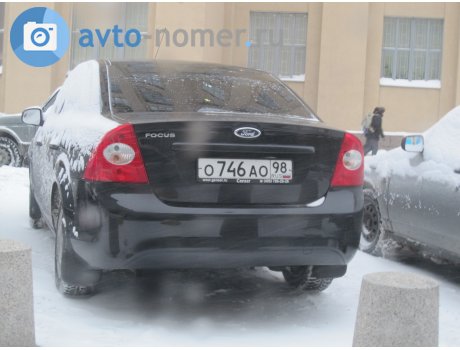 о746ао98, Ford Focus