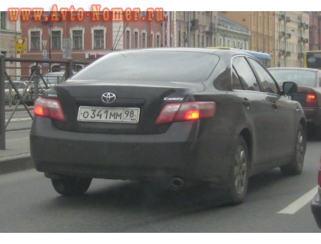о341мм98, Toyota Camry