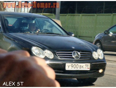 у900вк98, Mercedes-Benz CLK-Klasse