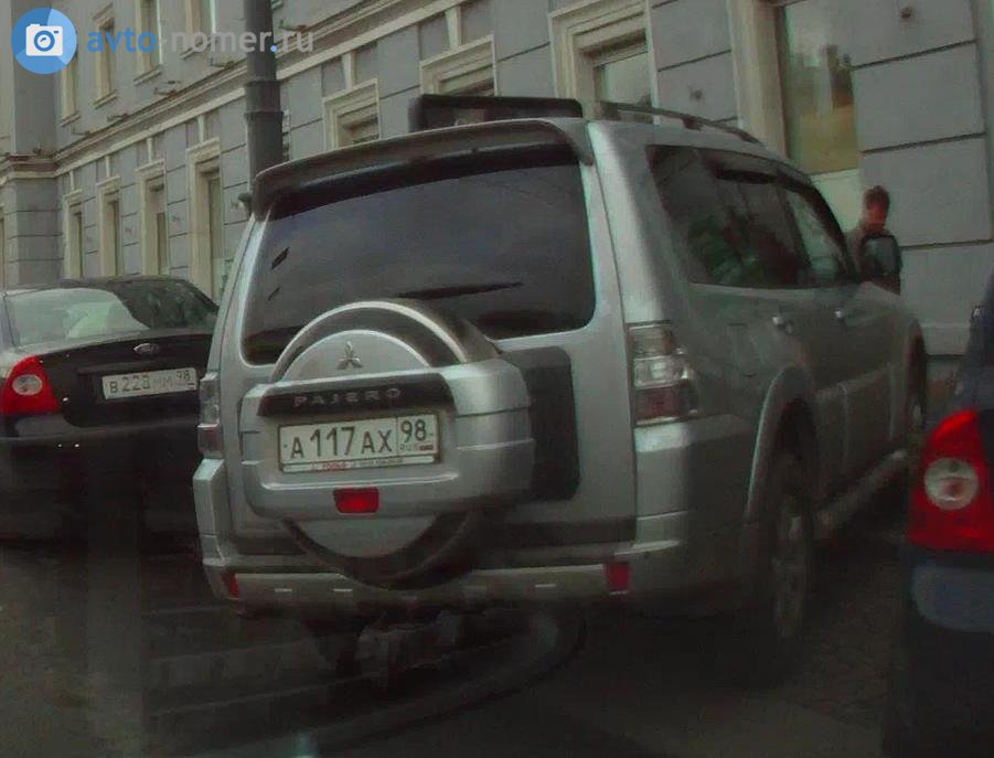 а 117 ах 98, Mitsubishi Pajero 