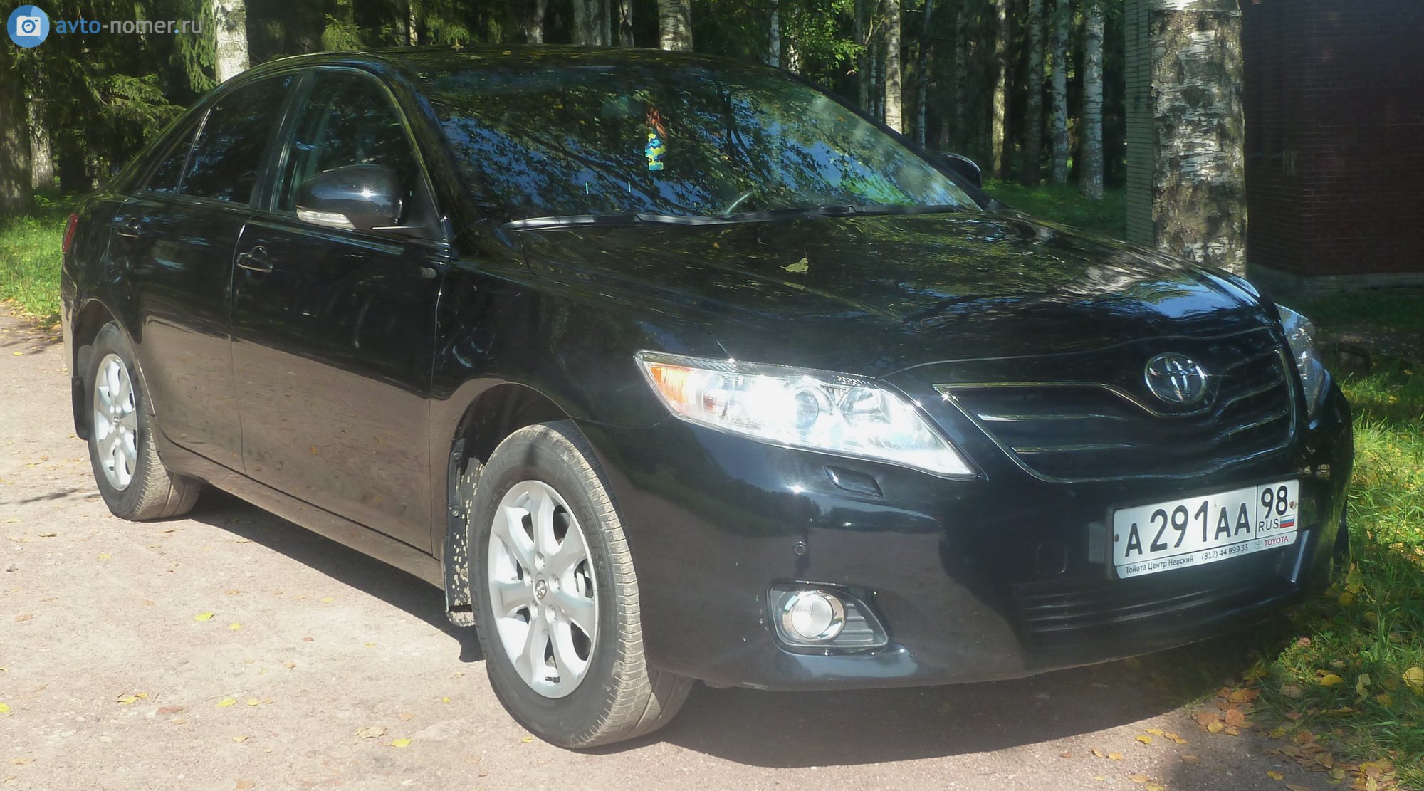 а 291 аа 98, Toyota Camry 6th gen (XV40; Global-market), 2006–2011