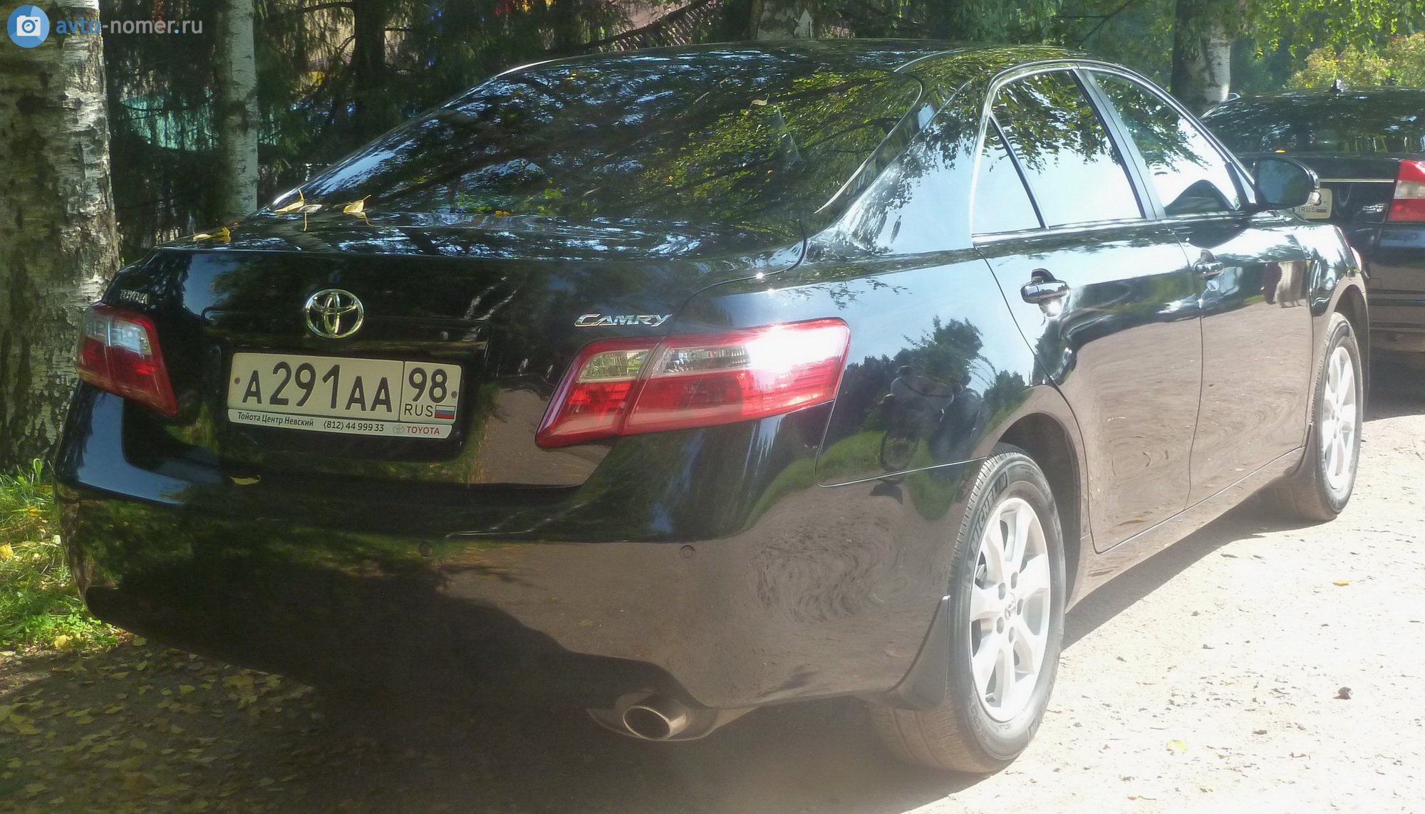 а 291 аа 98, Toyota Camry 6th gen (XV40; Global-market), 2006–2011