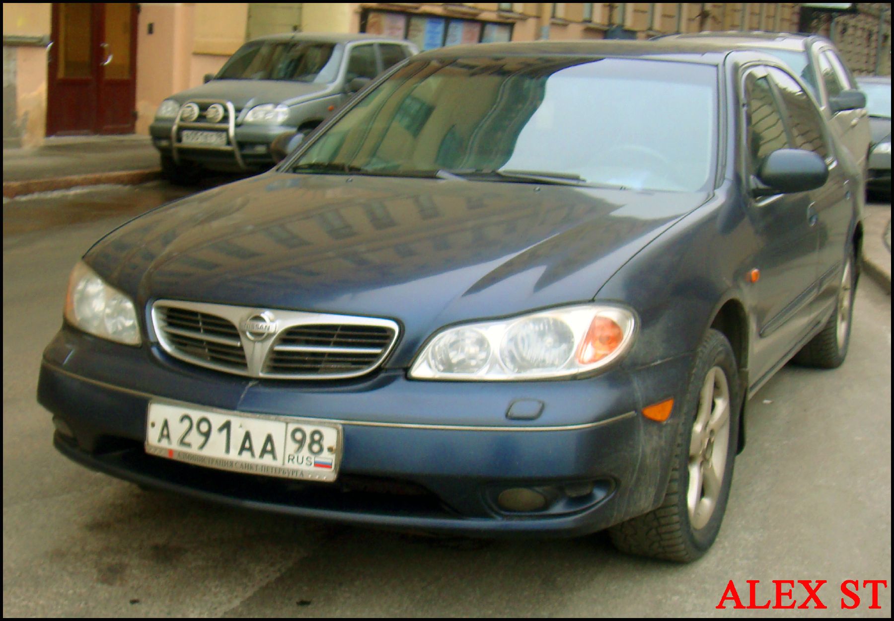 а 291 аа 98, Nissan Maxima 4th gen (QX) (A33; Global-market), 1999–2007 (–2012 for IR-market)