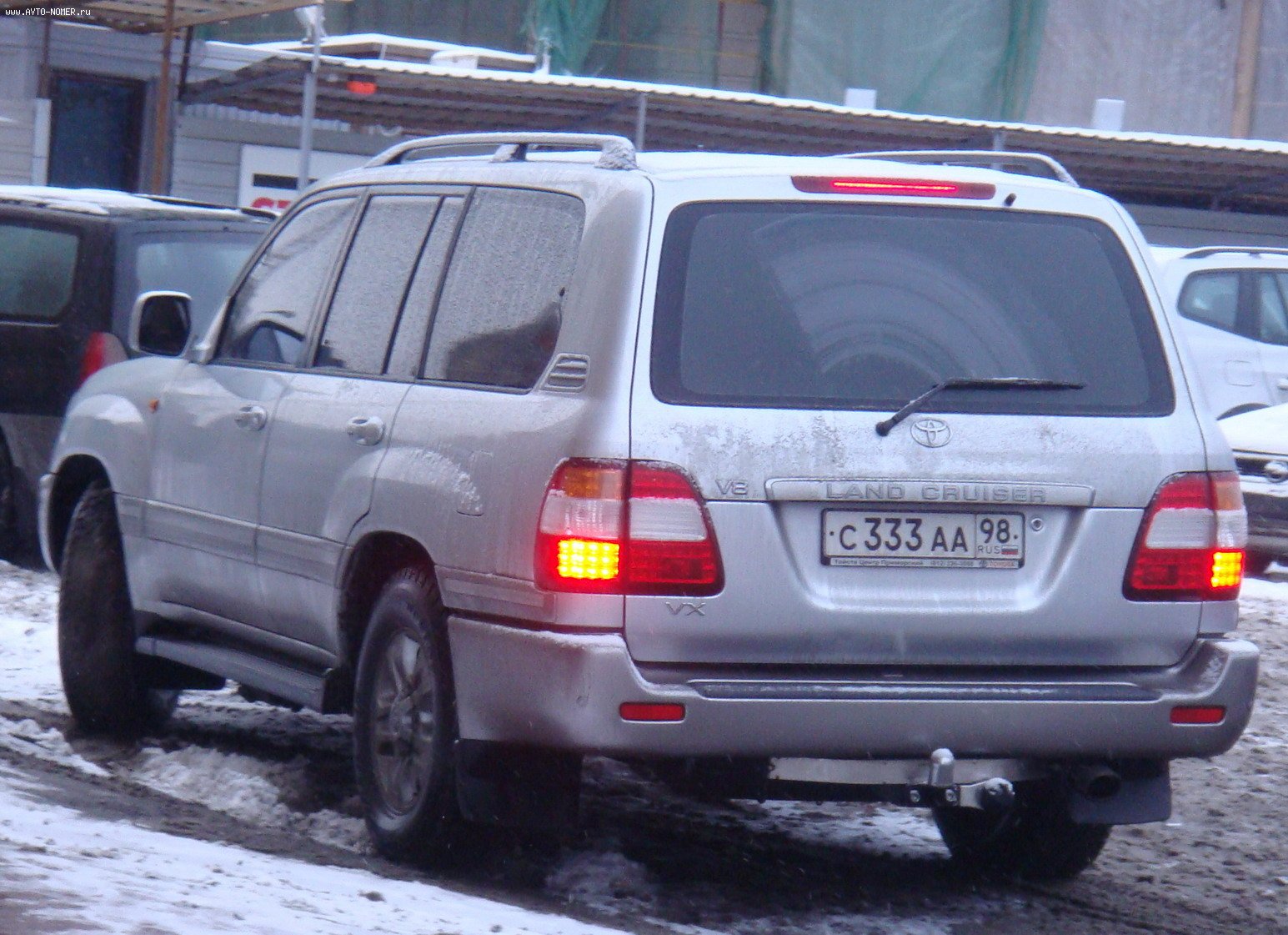 с 333 аа 98, Toyota Land Cruiser 100 (J100), 1998–2007