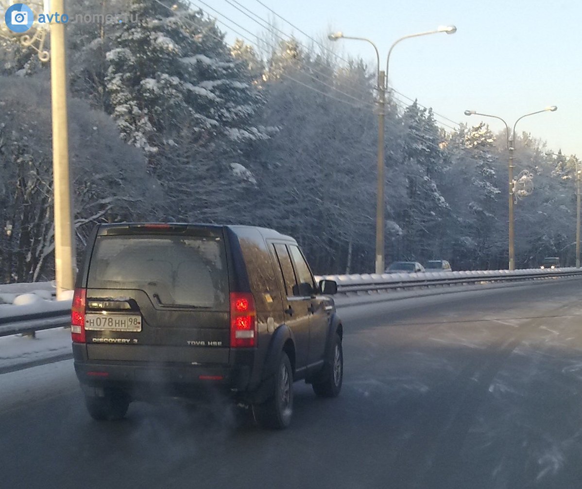 н 078 нн 98, Land Rover Discovery 3rd gen (LR3) (L319), 2004–2009