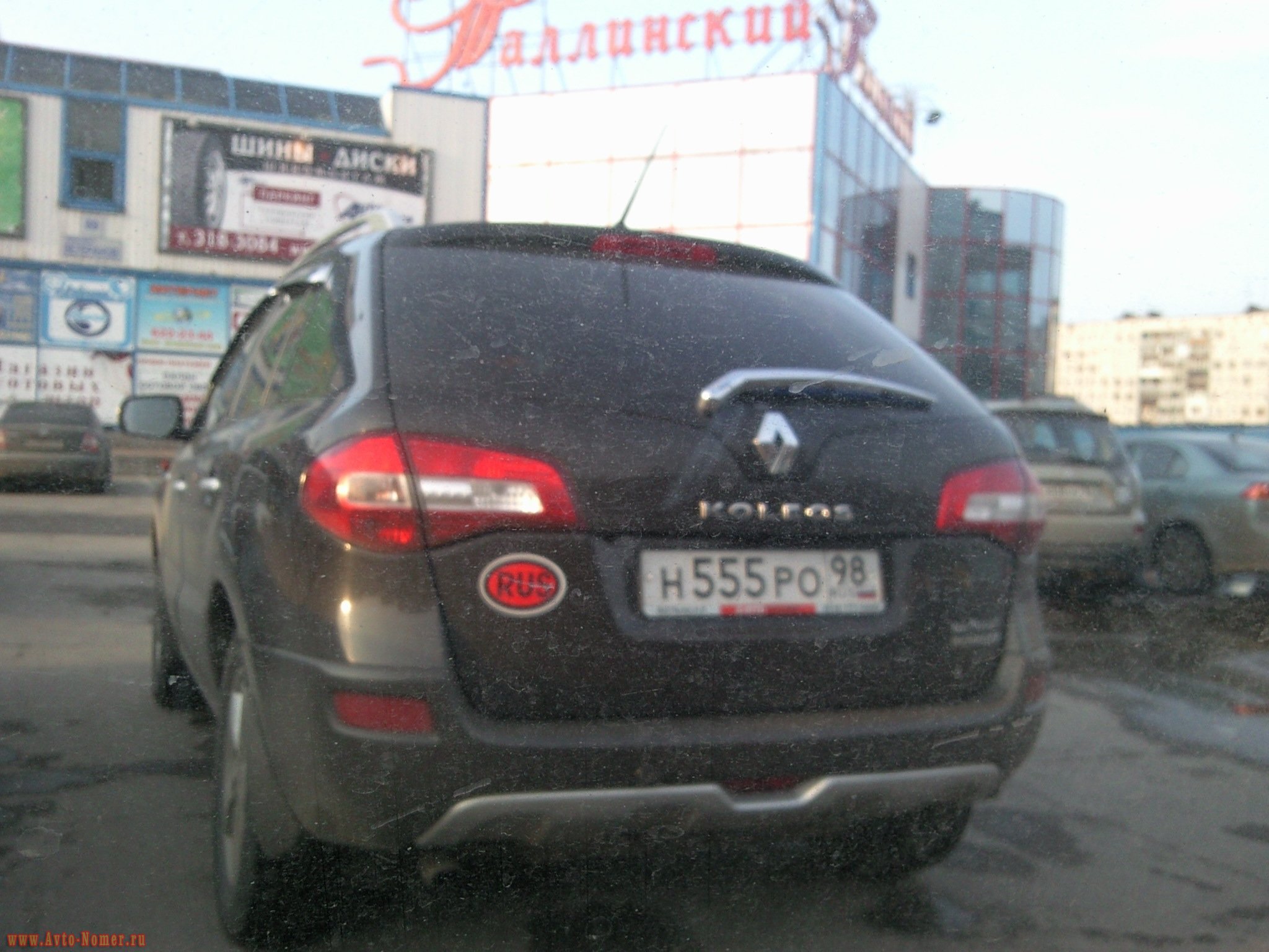 н 555 ро 98, Renault Koleos 1st gen (H45), 2008–2011