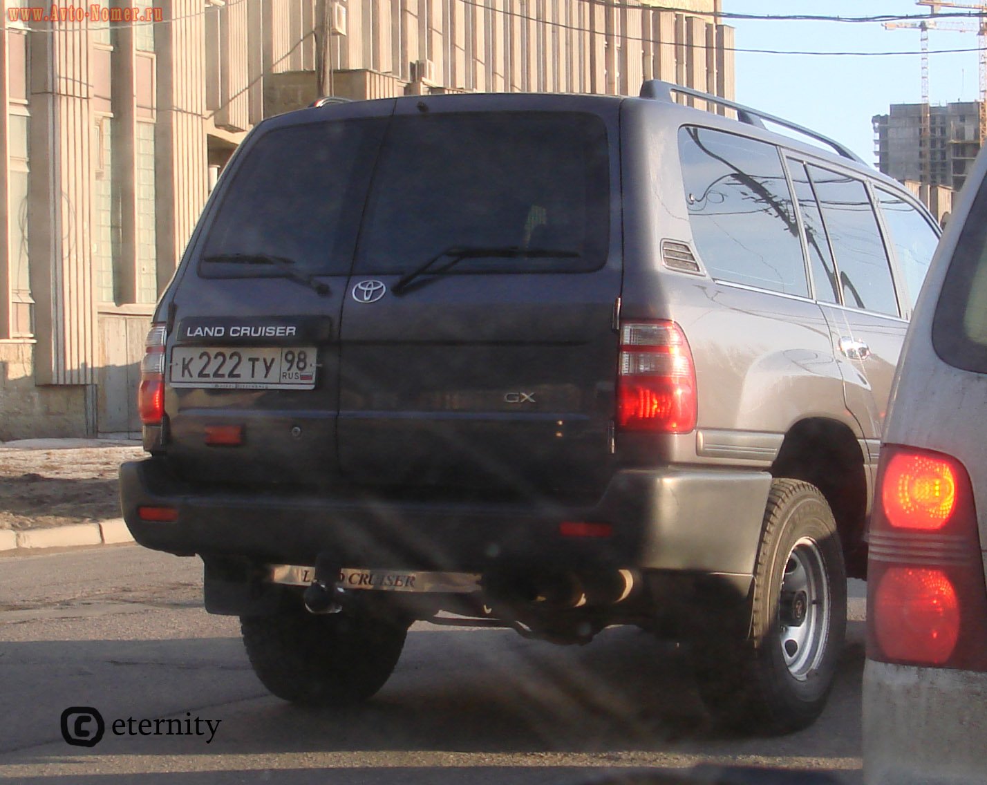 к 222 ту 98, Toyota Land Cruiser 100 (J100), 1998–2007