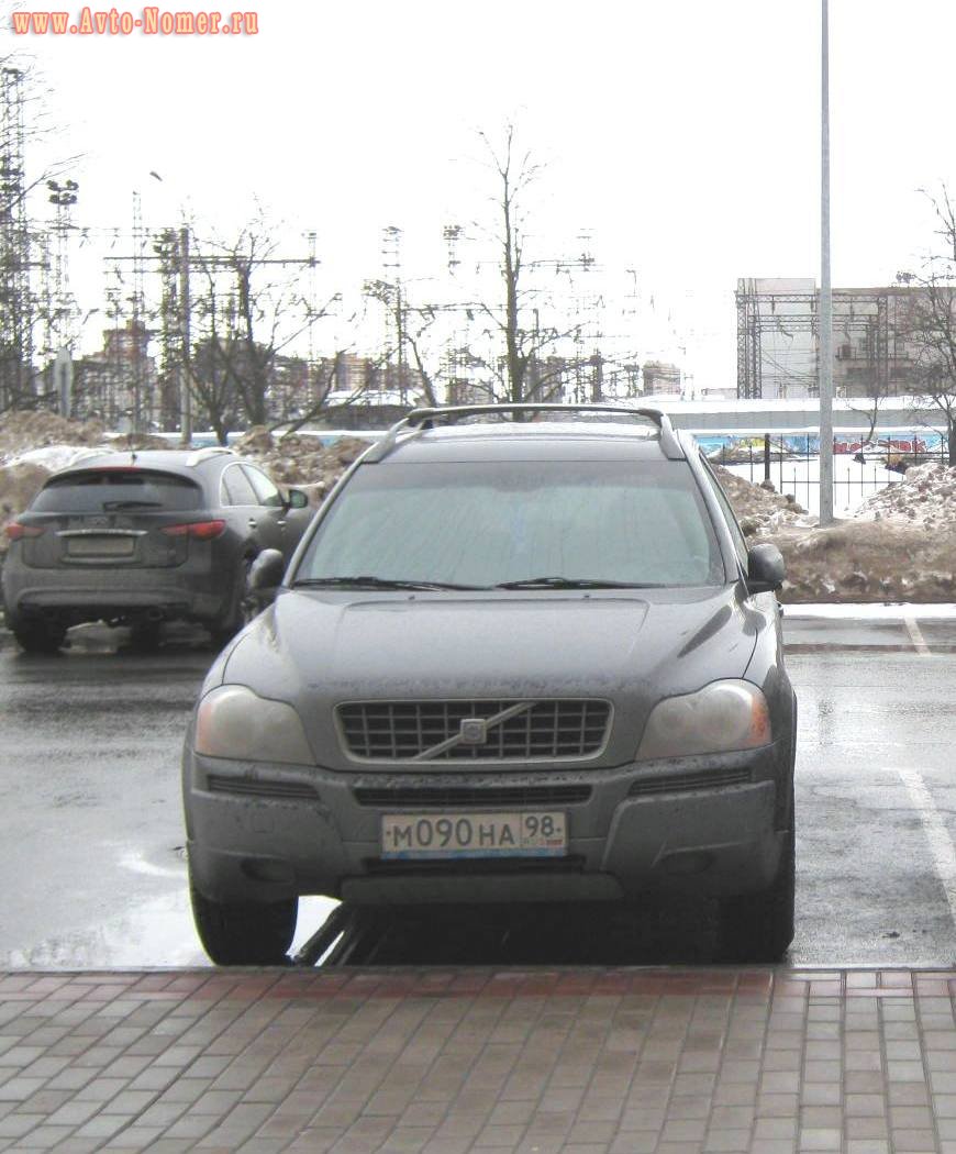 м 090 на 98, Volvo XC90 1st gen (275), 2002–2014