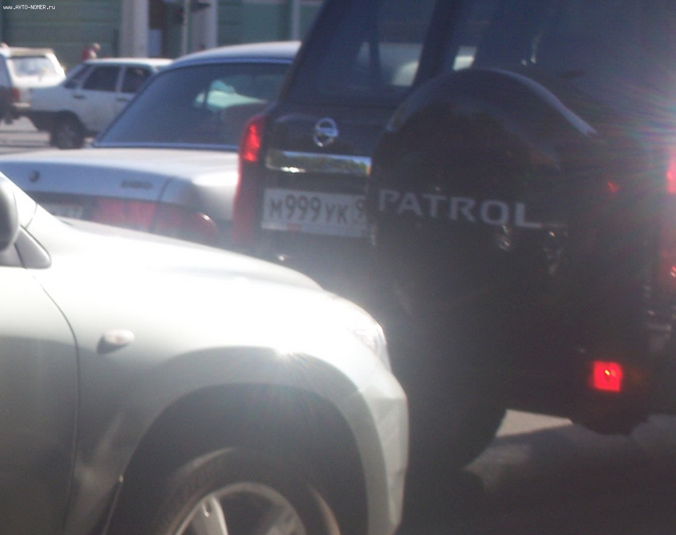 м 999 ук 98, Nissan Patrol 5th gen 5-door SUV (Y61), facelift, 2004–