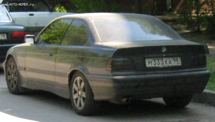 м 333 ка 98, BMW 3 Series 3rd gen Coupé (E36), 1992–1999