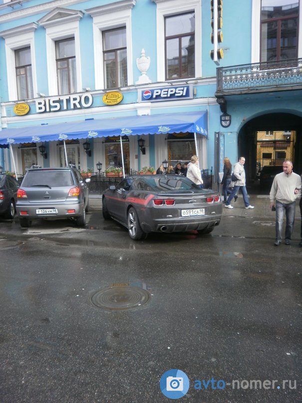 о 591 са 98, Chevrolet Camaro 5th gen Coupé (Zeta I), 2009–2013