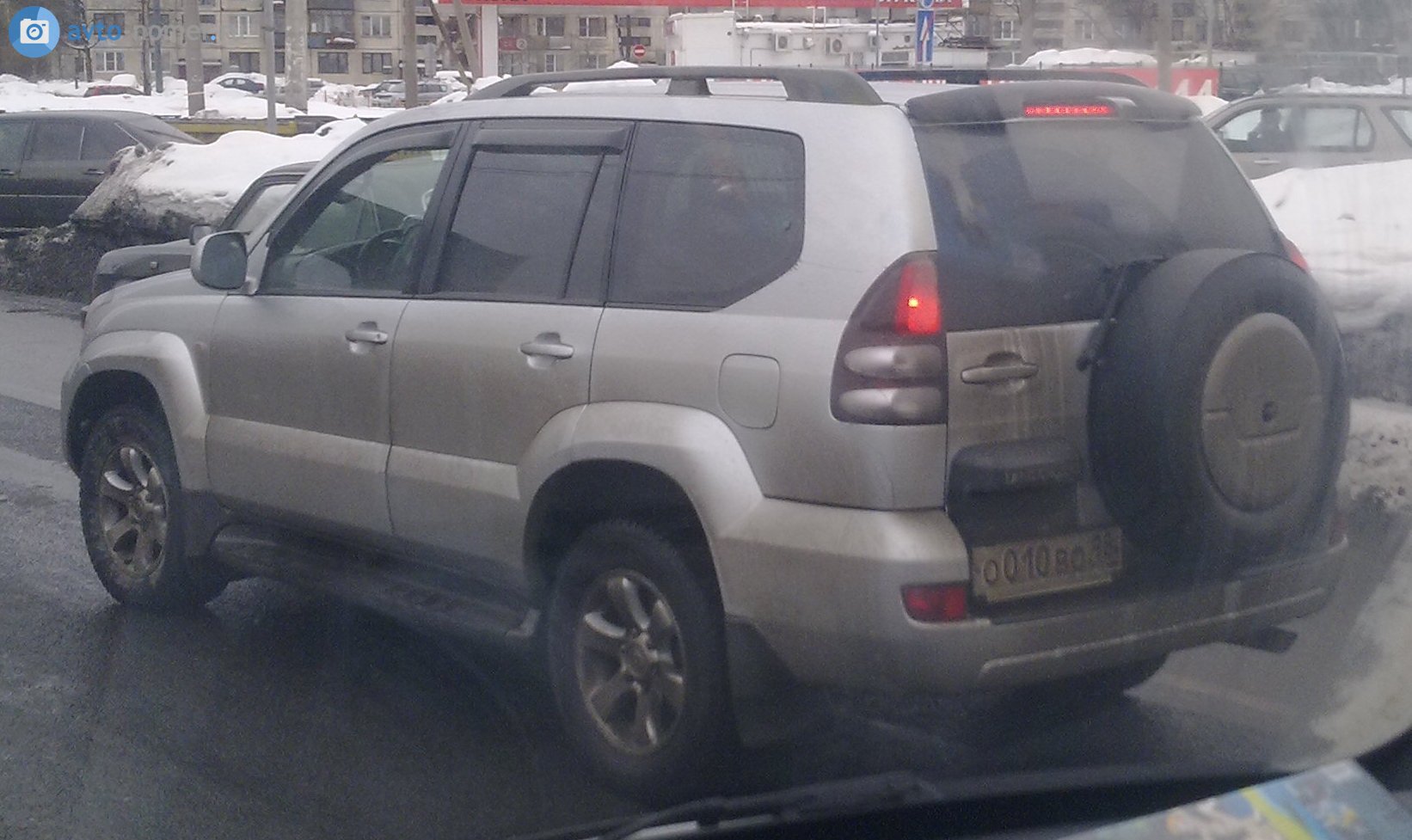 о 010 во 98, Toyota Land Cruiser Prado 3rd gen 5-door SUV (J120), 2002–2009