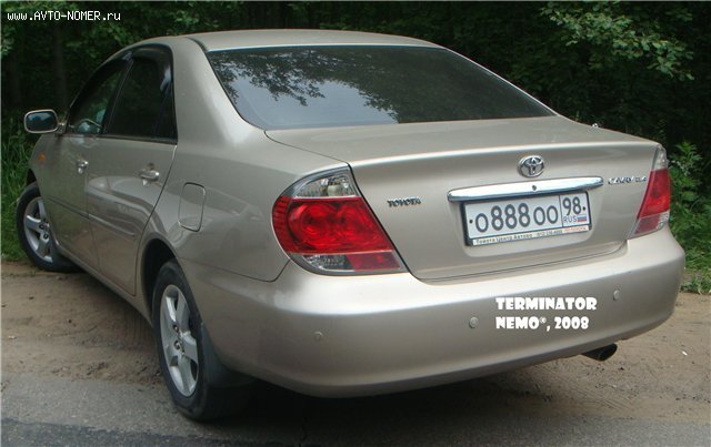 о 888 оо 98, Toyota Camry 5th gen (XV30), 2001–2006