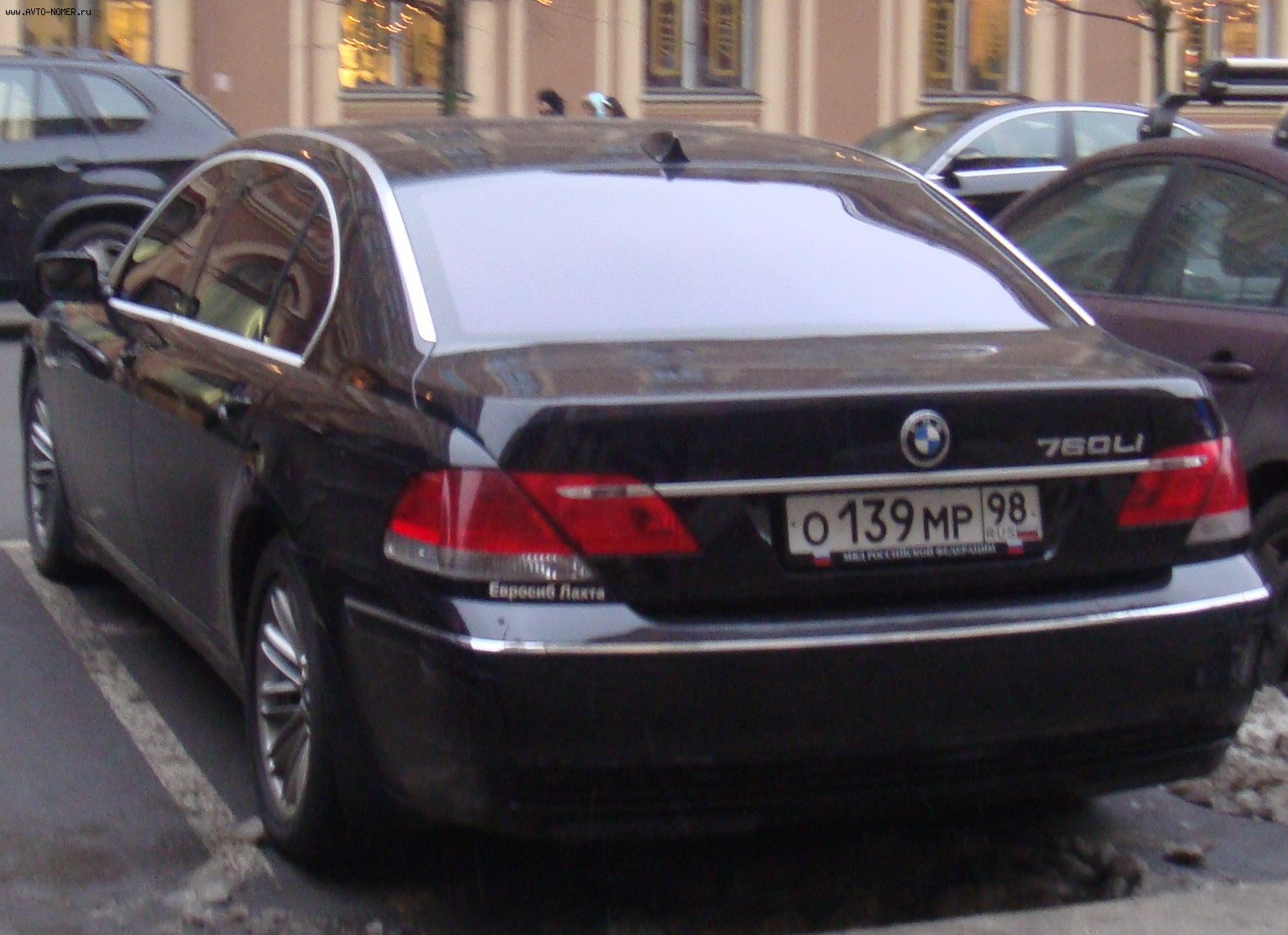 о 139 мр 98, BMW 7 Series 4th gen (E65–E68), facelift, 2005–2008
