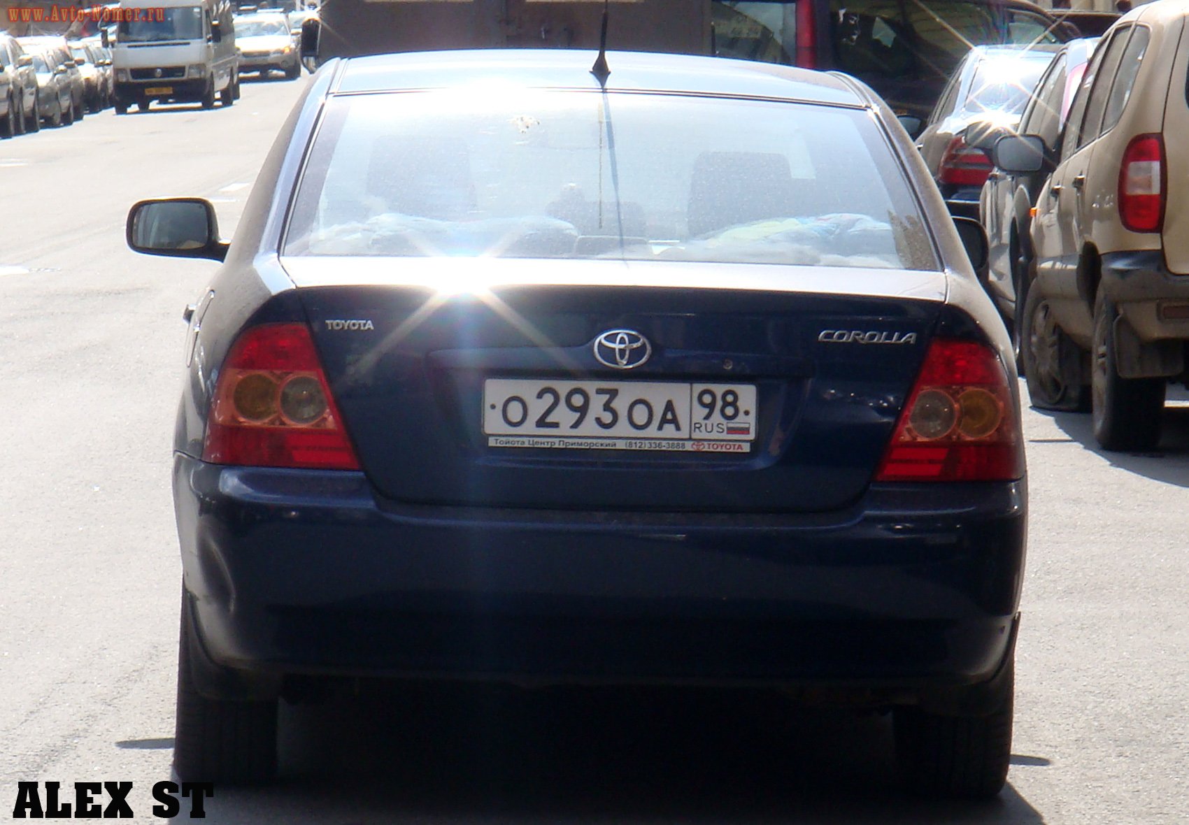 о 293 оа 98, Toyota Corolla 