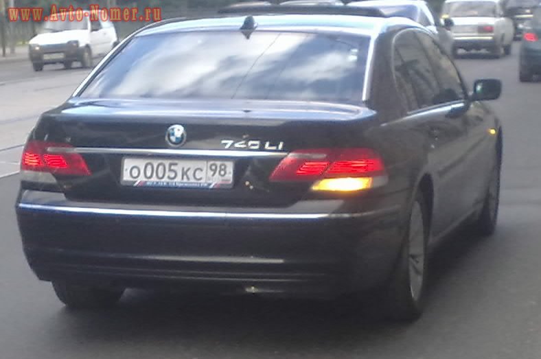 о 005 кс 98, BMW 7 Series 4th gen (E65–E68), facelift, 2005–2008