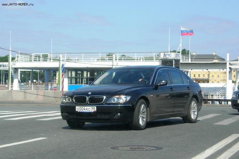 о 004 кс 98, BMW 7 Series 4th gen (E65–E68), facelift, 2005–2008