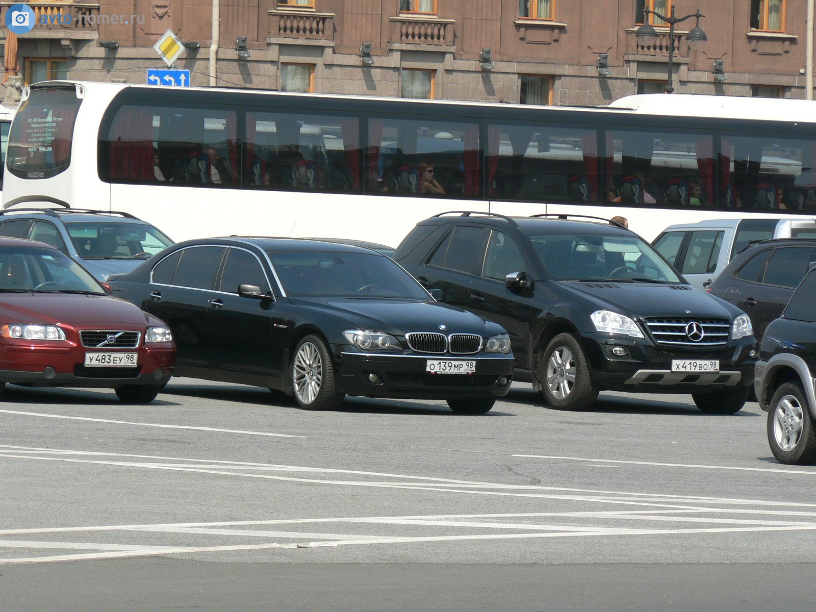 о 139 мр 98, BMW 7 Series 4th gen (E65–E68), facelift, 2005–2008