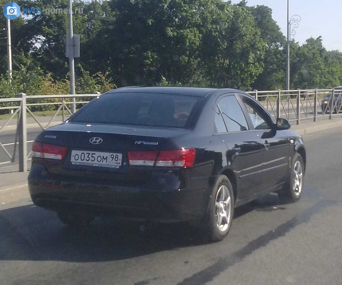 о 035 ом 98, Hyundai NF 1st gen (NF Sonata; RU-market), facelift, 2008–2010