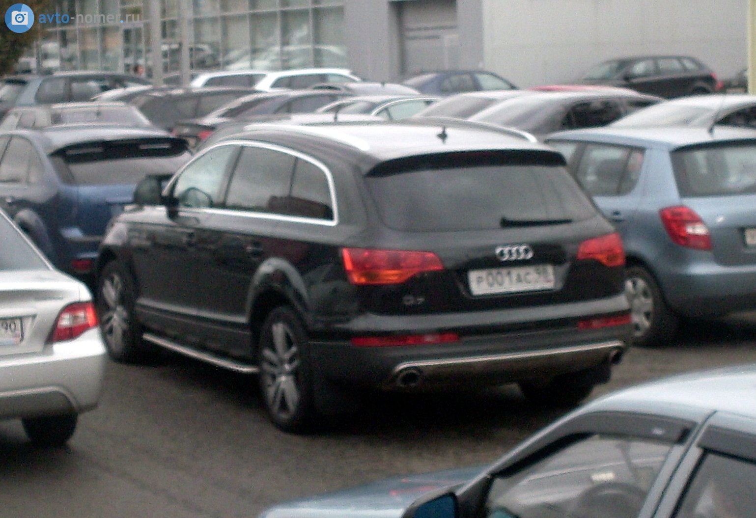 р 001 ас 98, Audi Q7 1st gen (4LB), 2005–2009