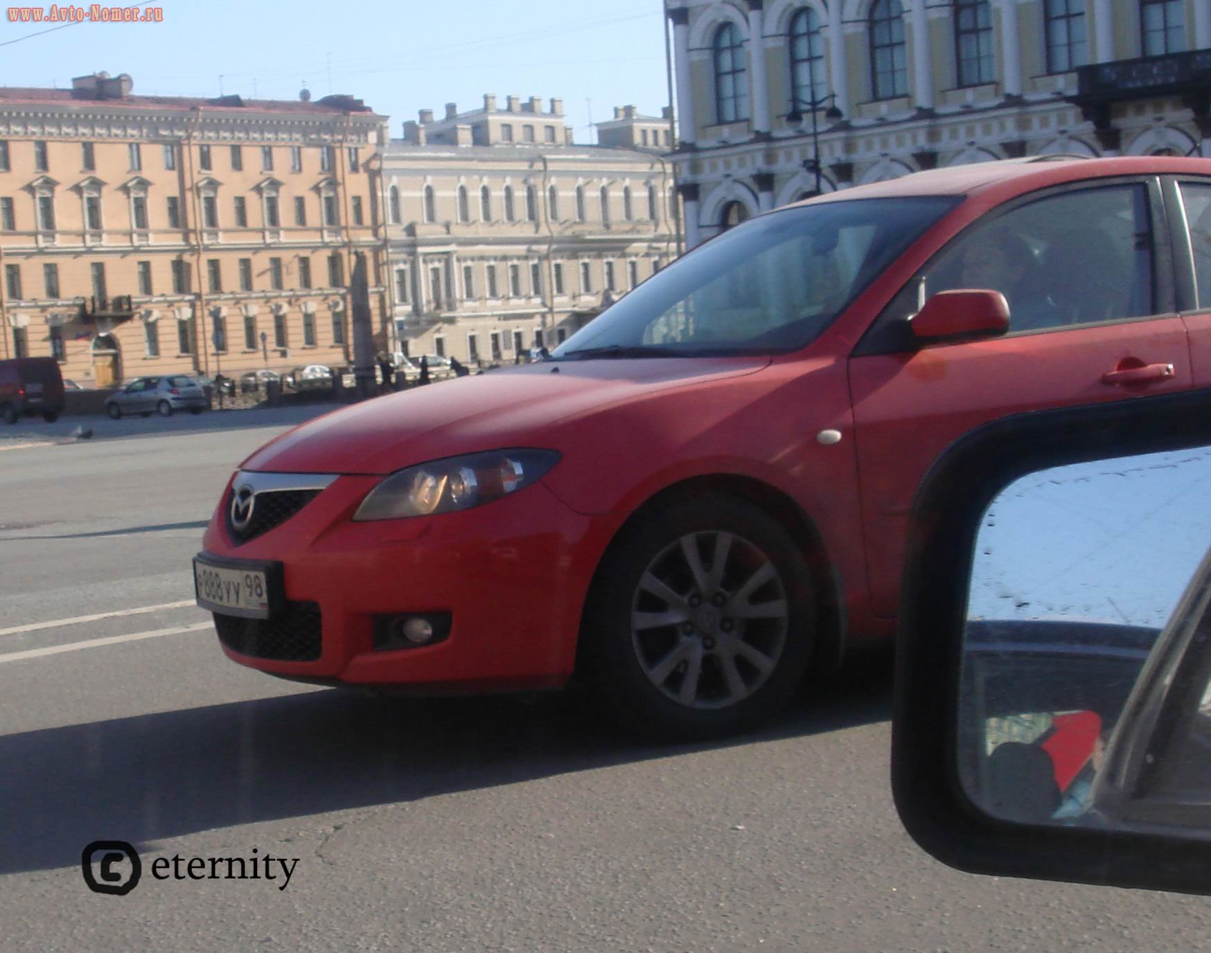 р 888 уу 98, Mazda 3 