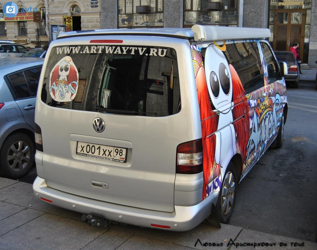 х 001 хх 98, Volkswagen California T5, facelift, 2009–2015
