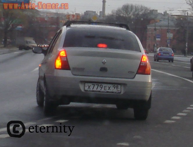 х 779 ех 98, Renault Clio 2nd gen (Symbol/Classic) Sedan (L65), 1999–2002