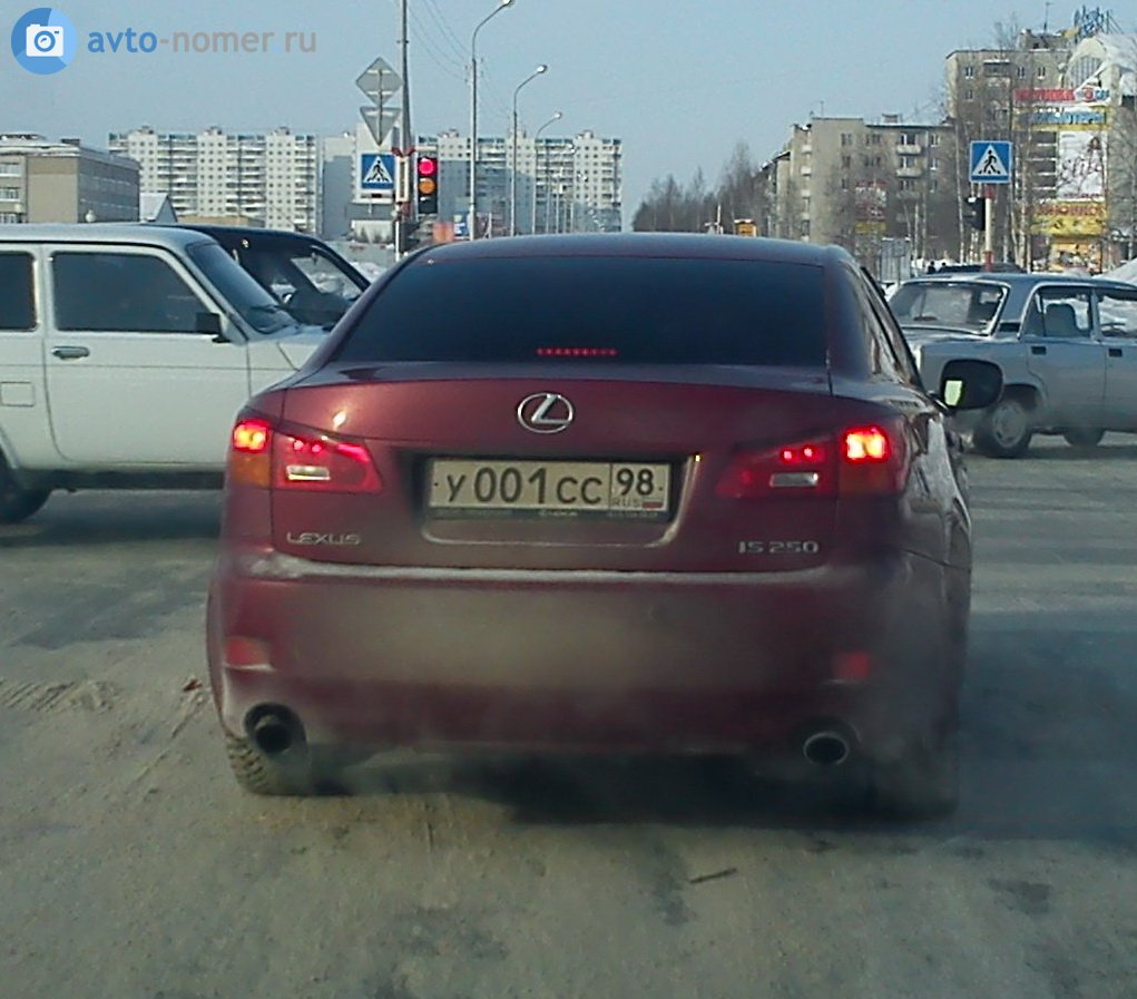 у 001 сс 98, Lexus IS 2nd gen Sedan (XE20), 2005–2013