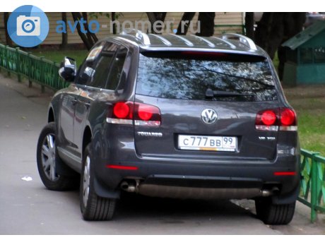 с777вв99, Volkswagen Touareg