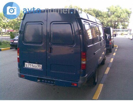 е711кх99, GAZ 2705 ГАЗель