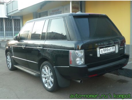 е999мт99, Land Rover Range Rover