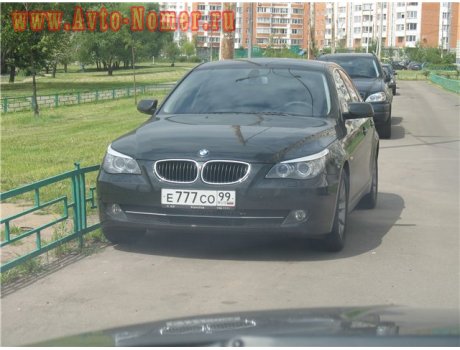 е777со99, BMW 5 Series