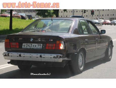 к043кк99, BMW 5 Series