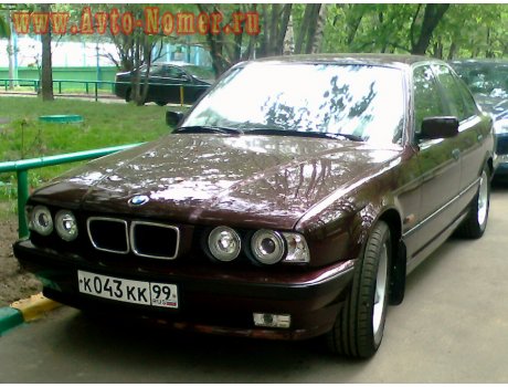 к043кк99, BMW 5 Series
