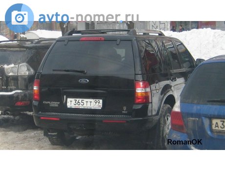 т365тт99, Ford Explorer