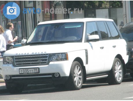 т035тт99, Land Rover Range Rover