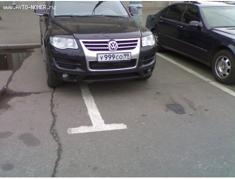 у999со99, Volkswagen Touareg