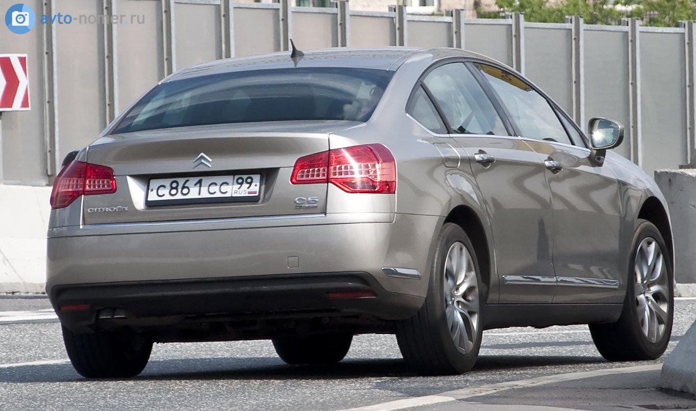 с 861 сс 99, Citroёn C5 2nd gen Sedan (RD/TD), 2007–2017
